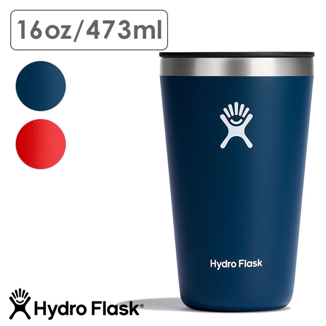 Rakuten - 【最大100%ポイントバック】ハイドロフラスク Hydro Flask ドリンクウェア オールアラウンド タンブラー 473ml [8901170 SS23] DRINKWARE 16oz ALL AROUND TUMBLER ステンレスボトル 真空 保温 保冷 アウトドア オフィス ハワイ 正規取扱店