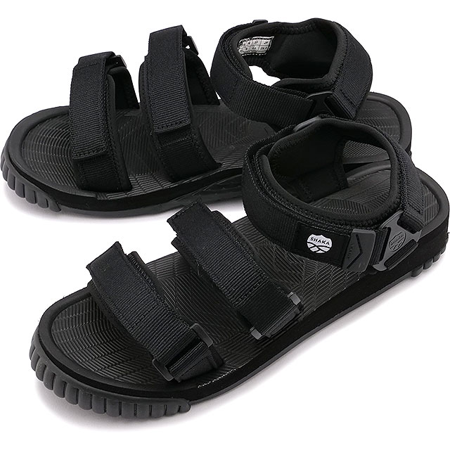 乐天商城 - 【30%OFF/SALE】シャカ SHAKA サンダル ネオバンジー [SK-104] NEO BUNGY メンズ・レディース スポーツサンダル ストラップサンダル BLACK 黒 ブラック系 正規取扱店【ts】【e】