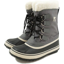 SORELソレルスノーブーツウィメンズWINTERCARNIVALウィンターカーニバルPEWTER/BLACK(NL1495-035FW13)【bp】
