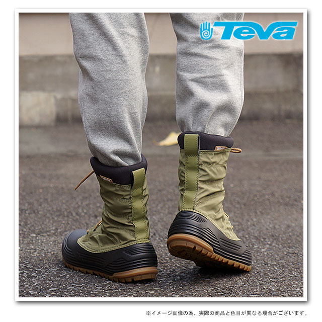 【楽天市場】【即納】【日本限定】Teva テバ メンズ スノーブーツ Bormio Rip Stop ボルミオ リップストップ 防水 DARK