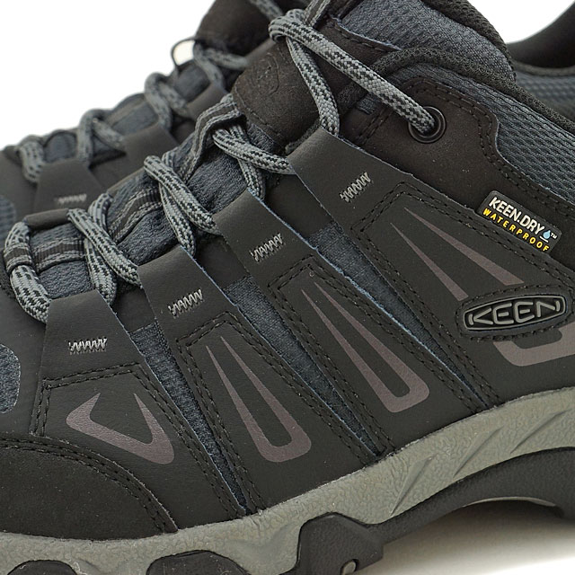 =CodE= KEEN OAKRIDGE WP 防水皮革戶外登山鞋(黑灰)1015313 靴子 WATERPROOF 男