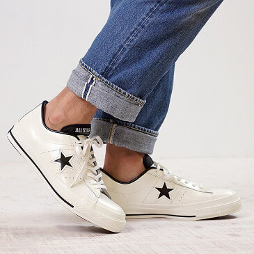 【即納】【返品サイズ交換可】CONVERSE コンバース ONE STAR J ワンスター J ホワイト/ブラック 靴 （32346510）【e】【コンビニ受取対応商品】