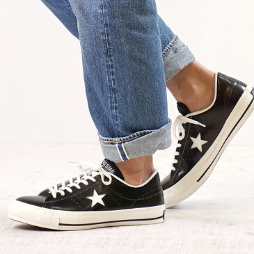 【返品サイズ交換可】CONVERSE コンバース ONE STAR J ワンスター J ブラック/ホワイト靴 [32346511]【e】