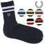 【即納】フレッドペリー FRED PERRY チップド リブ ショートソックス スニーカーソックス TIPPED RIB SHORT SOCKS (F19805 FW18)【コンビニ受取対応商品】【メール便可】