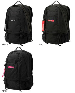 【楽天カードで8倍】ミルクフェド MILKFED. リュックサック NEO BIG BACKPACK BAR ネオ ビッグ バックパック バー レディース かばん [3182085 FW18]