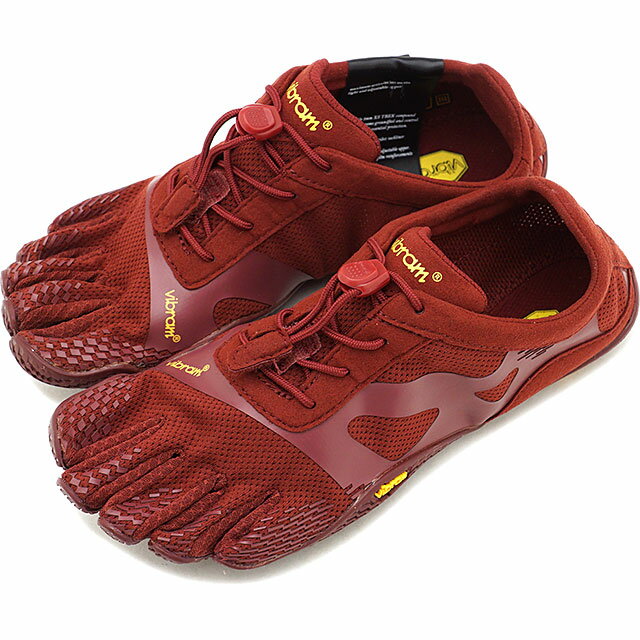 ビブラムファイブフィンガーズ Vibram FiveFingers レディース KSO EVO ビブラム ファイブフィンガーズ 5本指シューズ ベアフット Burgundy/Burgundy バーガンディー系 