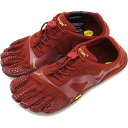 ビブラムファイブフィンガーズ Vibram FiveFingers レディース KSO EVO ビブラム ファイブフィンガーズ 5本指シューズ ベアフット Burgundy/Burgundy バーガンディー系 [19W0702 SS19]