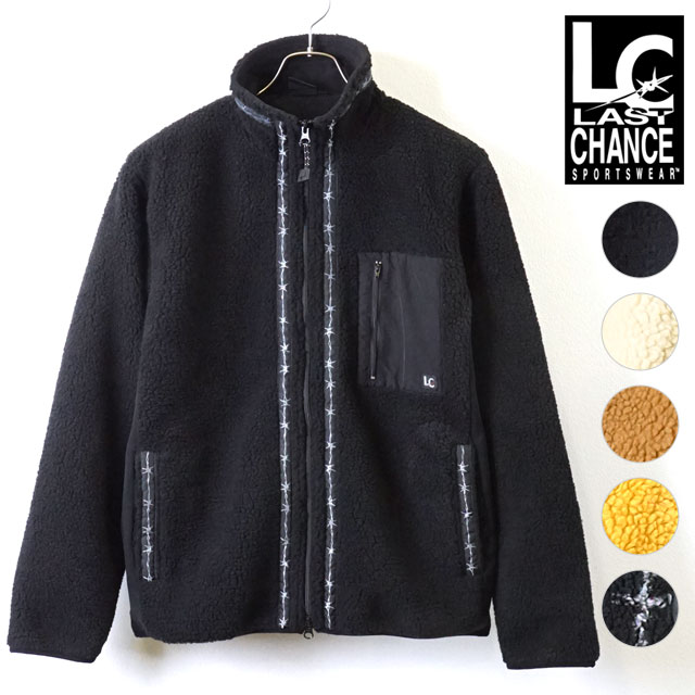 【30％OFF／SALE】ラストチャンス LAST CHANCE レトロ ボア フルジップ ジャケット RETRO BOA FULL ZIP JACKET メンズ・レディース フリース アウター [LC19FW-001 FW19]【ts】【e】