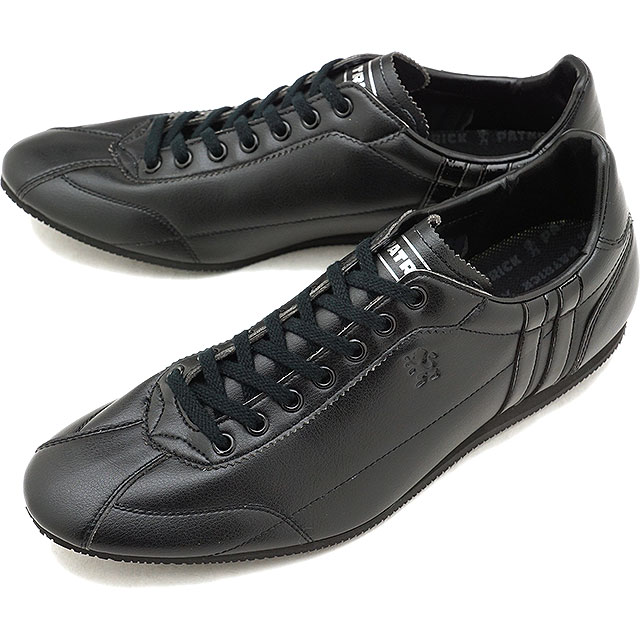 返品送料無料 PATRICK パトリック スニーカー DATIA ダチア メンズ・レディース 日本製 靴 BLK ブラック 黒 [29571]【定番モデル】