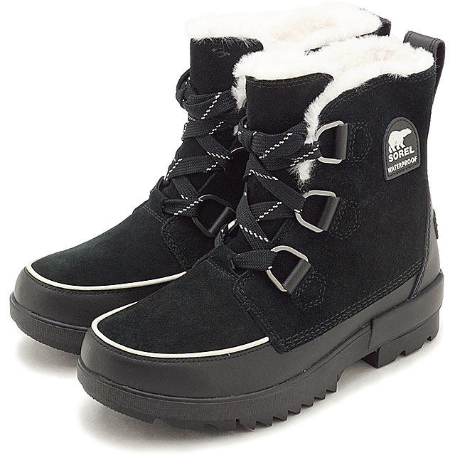 ソレル スノーブーツ レディース 【40％OFF／SALE】ソレル SOREL レディース ティボリ4 TIVOLI IV メンズ・レディース スノーブーツ ウィンター アウトドア 防寒靴 BLACKブラック系 [NL3425-010]【e】【ts】