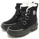 【40％OFF／SALE】ソレル SOREL レディース ティボリ4 TIVOLI IV メンズ レディース スノーブーツ ウィンター アウトドア 防寒靴 BLACKブラック系 NL3425-010 【e】【ts】