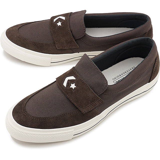 【40％OFF／SALE】コンバース CONVERSE スニーカー CS ローファー SK CS LOAFER SK [34200411 FW20] メンズ・レディース スケートボーディング ローカット スリッポンシューズ 靴 BROWN ブラウン系【e】【ts】
