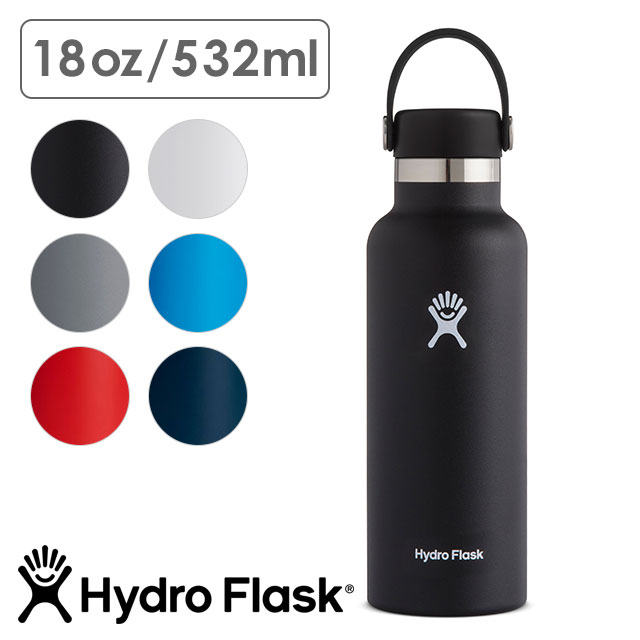 ハイドロフラスク マグボトル ハイドロフラスク Hydro Flask ハイドレーション スタンダードマウス 532ml HYDRATION Standard Mouth 18oz [5089013 FW20] ステンレスボトル 水筒 直飲み 保温 保冷 アウトドア オフィス ジム ハワイ