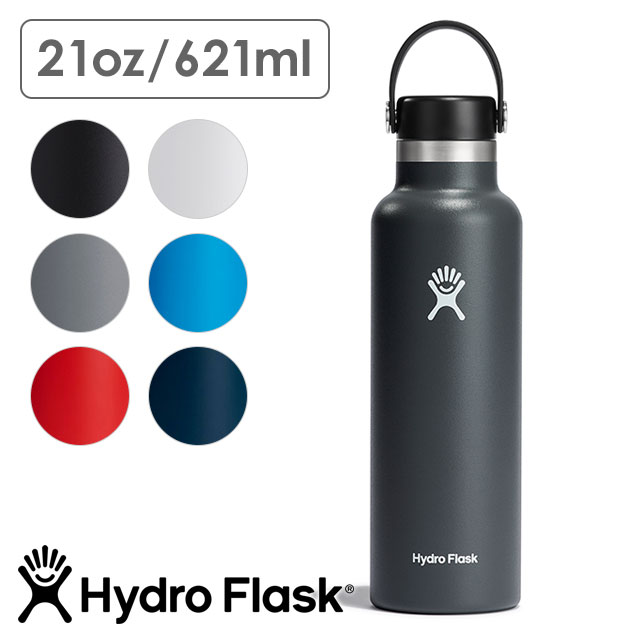 ハイドロフラスク マグボトル ハイドロフラスク Hydro Flask ハイドレーション スタンダードマウス 621ml HYDRATION Standard Mouth 21oz [5089014 FW20] ステンレスボトル 水筒 直飲み 保温 保冷 アウトドア オフィス ジム ハワイ