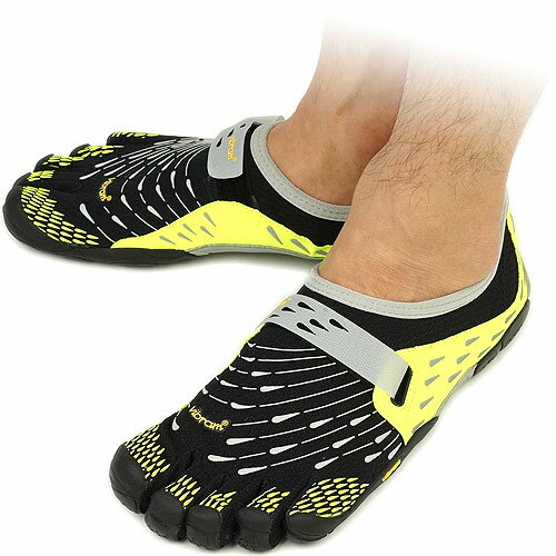 ビブラムファイブフィンガーズ Vibram FiveFingers 5本指シューズ ランニング SeeYa [M3684 ] メンズ スポーツ Black/Dayglow ブラック系