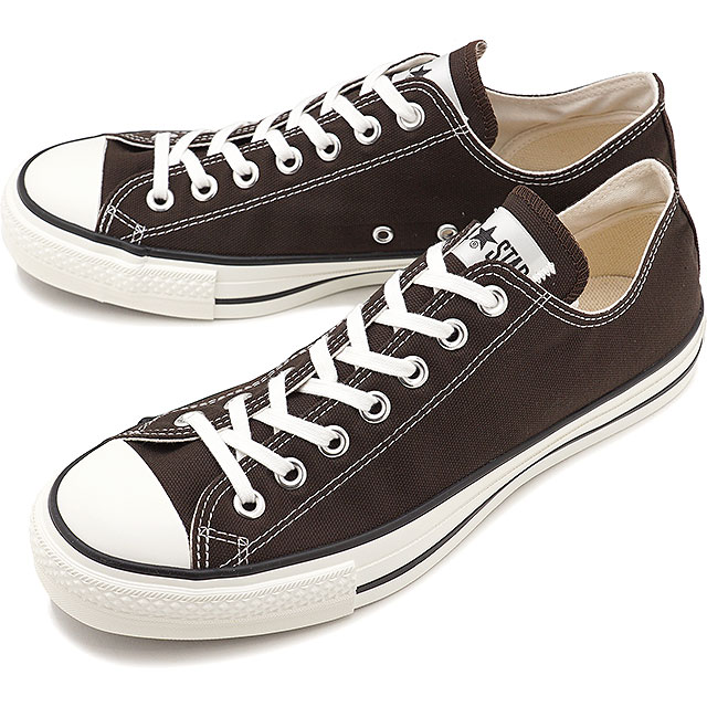 【5/2限定！楽天カードで5倍】【限定】コンバース CONVERSE スニーカー キャンバス オールスター J OX CANVAS ALL STAR J OX [31302690 FW20] メンズ・レディース 日本製 ローカットシューズ 靴 DARK BROWN ブラウン系