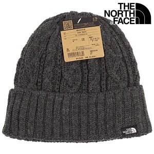 【10/18限定！楽天カードで最大6倍】ノースフェイス THE NORTH FACE ケーブルビーニー Cable Beanie [NN42036 FW20] メンズ・レディース TNF 帽子 ニットキャップ ビーニー フリーサイズ ホールガーメント ZC ミックスチャコール グレー系【メール便可】