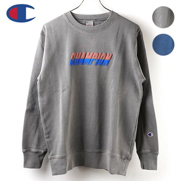 【楽天カードで12倍】チャンピオン Champion メンズ クルーネック スウェットシャツ ロゴ CREW NECK SWEATSHIRT [C3-S018 FW20] トップス キャンパス トレーナー