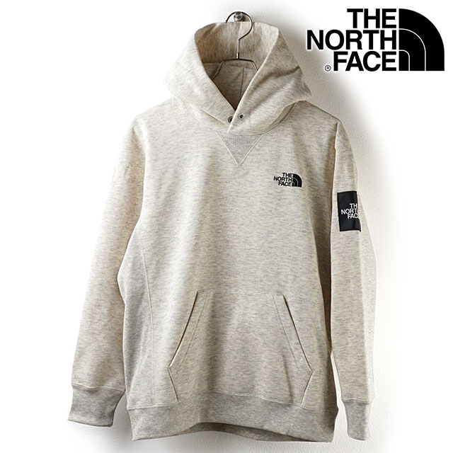ノースフェイス THE NORTH FACE メンズ スクエアロゴフーディ Square Logo Hoodie [NT62039 FW20] TNF トップス プルオーバー スウェットパーカー OM オートミール ベージュ系のサムネイル