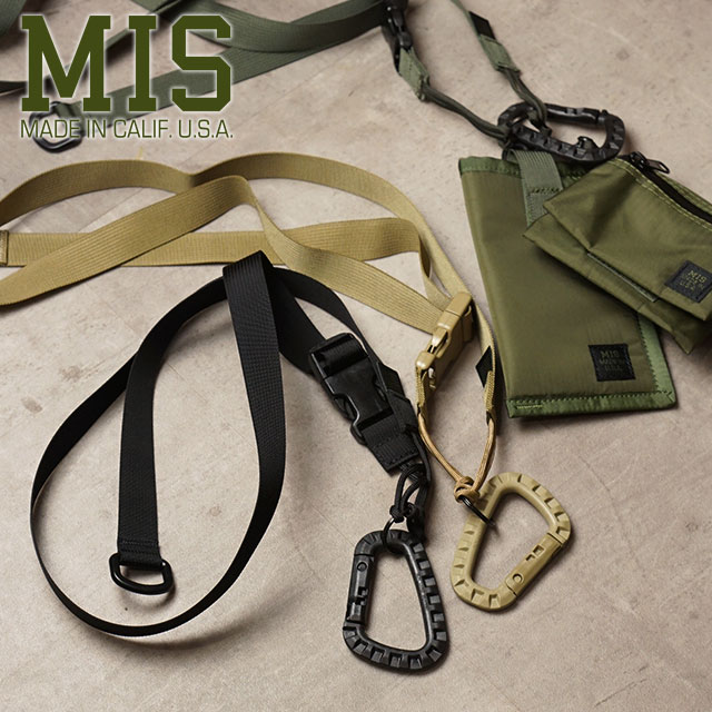 エムアイエス MIS タクティカル キーストラップ TACTICAL KEY STRAP [MIS-1039 FW20] メンズ・レディース 米国製 カラビナ付き 【メール便可】【メール便送料無料】