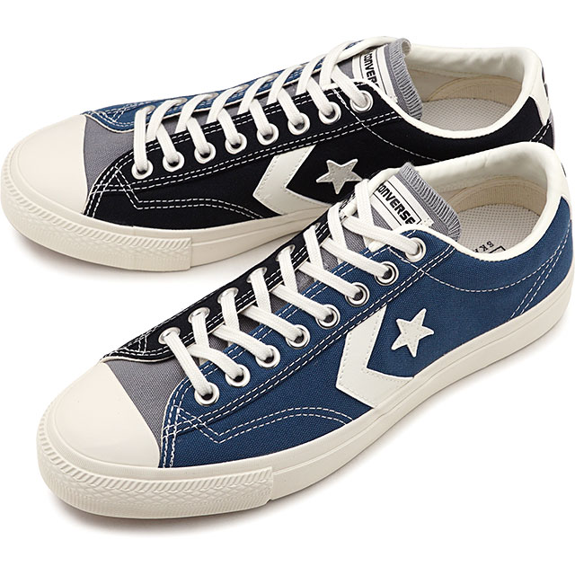 【8/5限定！楽天カードで最大15倍】コンバース CONVERSE スニーカー ブレイクスター SK CV OX BREAKSTAR SK CV OX [34200691 FW21] メンズ・レディース スケートボーディング キャンバス NAVY/GRAY/BLACK ネイビー系