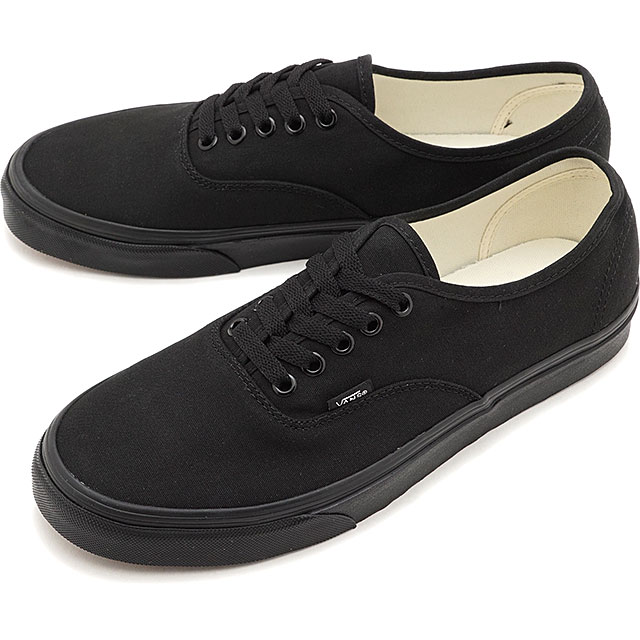 ヴァンズ VANS スニーカー オーセンティック AUTHENTIC [VN000EE3BKA FW21] メンズ・レディース バンズ 定番 BLACK/BLACK ブラック系 正規取扱店