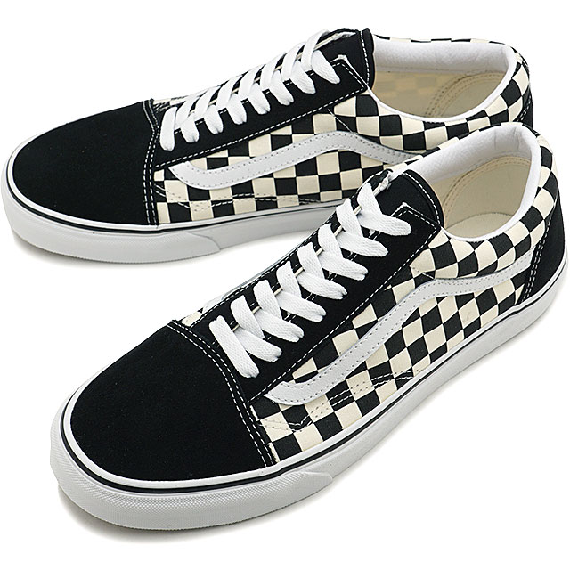 ヴァンズ VANS スニーカー オールドスクール プライマリーチェック OLD SKOOL PRIMARY CHECK [VN0A38G1P0S] メンズ・レディース バンズ 定番 ジャズ BLACK/WHITE ブラック系