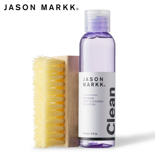 【スニーカー 靴 ケア用品】 JASON MARKK ジェイソンマーク エッセンシャルキット [300120] ESSENTIAL Kit 4 oz.プレミアムディープクリーニングソリューション＆スタンダードクリーニングブラシ セット【航空便不可】