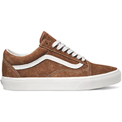 【先行予約】バンズ VANS レディース スニーカー オールドスクール [VN0A5JMI1RE FW22] OLD SKOOL ヴァンズ PIG SUEDE TORTOISE SHELL 茶 ブラウン系