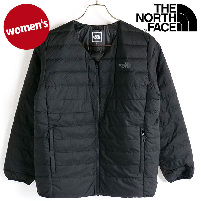 【8/25限定！楽天カードで5倍】ザ ノースフェイス THE NORTH FACE レディース ジップインマグネフィフティーフィフティーダウンカーディガン [NDW92160-K FW22] ZI Magne 50/50 Down Cardigan TNF アウトドア アウター ライトダウンジャケット ブラック