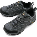 メレル MERRELL モアブ3 シンセティック ゴアテックス ワイドワイズ メンズ トレッキングシューズ  M MOAB 3 SYNTHETIC GORE-TEX WIDE WITH キャンプ アウトドア スニーカー 完全防水 幅広 GRANITE 灰 グレー系