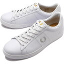 フレッドペリー レザースニーカー メンズ 【4/30は楽天カードで14倍】フレッドペリー FREDPERRY スニーカー スペンサーレザー [B4334-200 FW22] SPENCER LEATHER メンズ・レディース WHITE