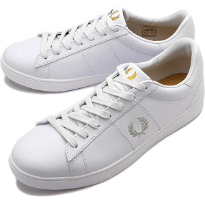 եåɥڥ꡼ FREDPERRY ˡ ڥ󥵡쥶 [B4334-200 FW22] SPENCER LEATHER 󥺡ǥ WHITE