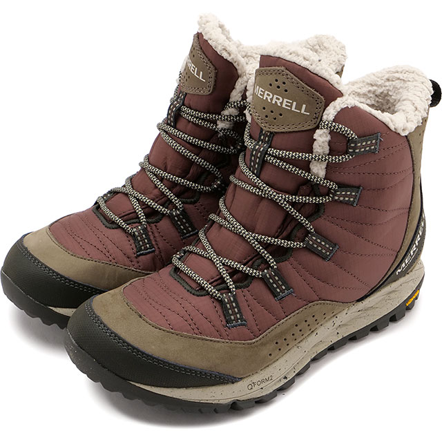 ֡50OFF饹1­23.0cmۥ MERRELL ǥ ȥ ˡ ֡ W ANTORA SNEAKER BOOT [J066930 FW22] 󥿡塼 ӥ֥ICE TREK ȥɥ MARRON Сǥϡeۡsۡפ򸫤