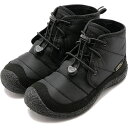  キーン KEEN キッズ レインブーツ ハウザー ツー チャッカ ウォータープルーフ  K Children HOWSER II CHUKKA WP チルドレン 防水 キャンプ アウトドアシューズ Black/Black