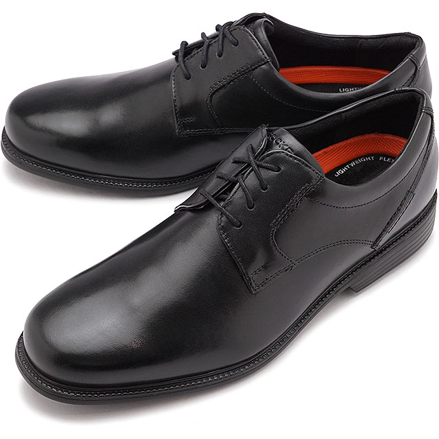 ロックポート ビジネスシューズ メンズ ロックポート ROCKPORT レザーシューズ チャールズロード プレーン トゥ [V80553W FW22] Charlesroad Plain Toe メンズ 革靴 ワイドワイズ ビジネス Black 黒 ブラック系