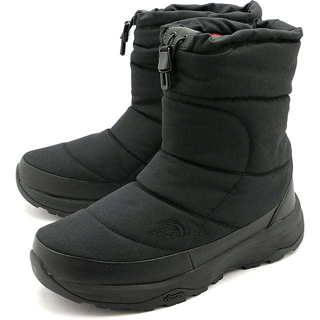 楽天mischief【30％OFF／SALE】ザ・ノース・フェイス THE NORTH FACE ヌプシブーティウォータープルーフ7 [NF52272-FK FW22] Nuptse Bootie WP VII メンズ・レディース TNF アウトドア 防水 スノーブーツ ウィンターブーツ ファイヤーフライブラック/TNFブラック【e】【ts】