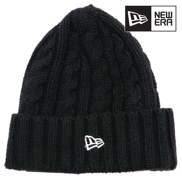 ニューエラ NEWERA ローゲージ カフニットキャップ ウールブレンド [11474407 FW22] LOW GAUGE CUFF KNIT メンズ・レディース 帽子 ビーニー ニット帽 黒 ブラック系【メール便可】