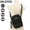 y500~N[|z~NtFh MILKFED. ANeBu tg|Pbg [ V_[obO [103224053003 FW22] ACTIVE FRONT POCKET MOLLE SHOULDER BAG  c^V_[|[`yez