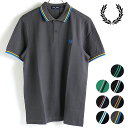 フレッドペリー フレッドペリー FRED PERRY メンズ ツイン ティップド フレッドペリーシャツ [M3600 SS23Q2] TWIN TIPPED FRED PERRY SHIRT トップス 半袖 ポロシャツ