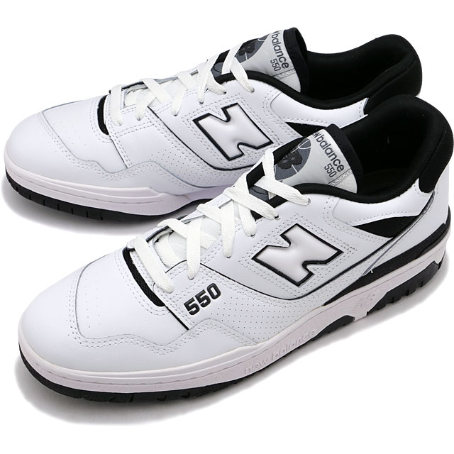 ˥塼Х NEWBALANCE ˡ BB550 [BB550HA1 FW23] 󥺡ǥ D磻 WHITE/BLACK tsۡspۡe