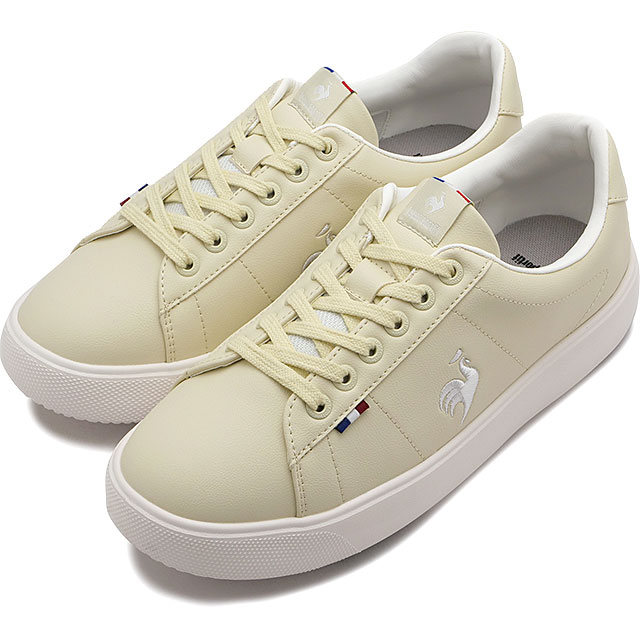 ルコック le coq sportif レディース スニーカー LCS フルシュ PF  LCS FOURCHE PF 防水 ベージュ 