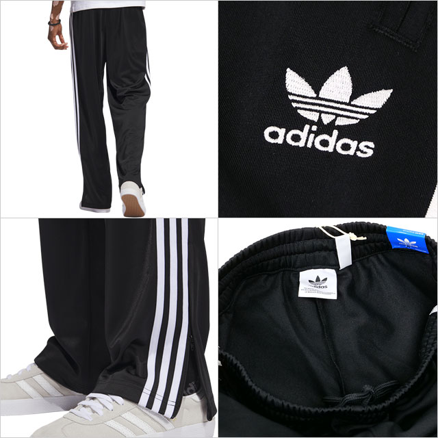 ���ǥ����� ���ꥸ�ʥ륹 adidas Originals ��� ���㡼�� �ե����䡼�С��� �ȥ�å��ѥ�� [FWE47/IJ7055 FW23] FIREBIRD TP �ܥȥॹ ���ݡ��� �ե��å���� �֥�å�/�ۥ磻�� �����谷Ź��cp��