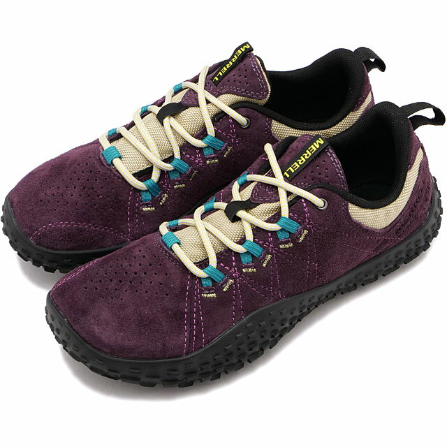 メレル 【5/12は楽天カード＆エントリーで最大14倍】メレル MERRELL レディース スニーカー ラプト [J135558 FW23] W WRAPT 靴 カジュアルシューズ BURGUNDY バーガンディー系