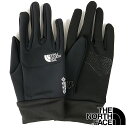 ザ ノース フェイス THE NORTH FACE ウインドストッパーイーチップグローブ NN62309-K FW23 Windstopper Etip Glove メンズ レディース TNF アウトドア スマホ対応 手袋 サイクルグローブ 防水防寒 ブラック【メール便可】【e】