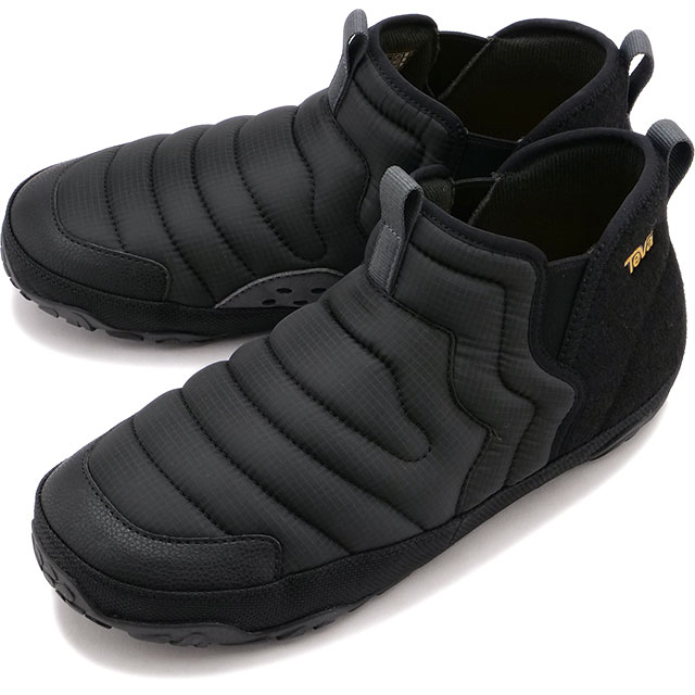 【クーポン対象1000円OFF】テバ Teva メンズ ブーツ リエンバーテレイン ミッド [1140294-BLK FW23] M REEMBER TERRAIN MID 撥水仕様 アウトドア キャンプモック BLACK