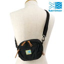 【4/25は楽天カードで最大14倍】【100円クーポンあり】カリマー Karrimor VT ポーチ 501116-9000 FW23 1.2L VT pouch メンズ レディース 鞄 2WAY ショルダーポーチ ウエストポーチ アウトドア Black