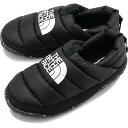 楽天mischiefザ・ノース・フェイス THE NORTH FACE メンズ ヌプシダウンミュール [NF02371-KW FW23] Nuptse Down Mule TNF アウトドア 靴 キャンプモック 屋内外対応 TNFブラック/TNFホワイト【e】