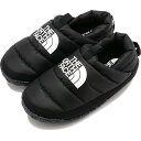 【20％OFF／ラスト1足】ザ ノース フェイス THE NORTH FACE レディース ヌプシダウンミュール NFW02371-KW FW23 W Nuptse Down Mule TNF アウトドア 靴 キャンプモック 屋内外対応 TNFブラック/TNFホワイト【ts】【e】