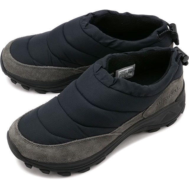 【30％OFF／SALE】メレル MERRELL スリッポン ウィンターモック ゼロ [J005601 FW23] U WINTER MOC ZERO メンズ・レディース 防寒靴 撥水シューズ スニーカー BLACK 黒 ブラック系【e】【ts】